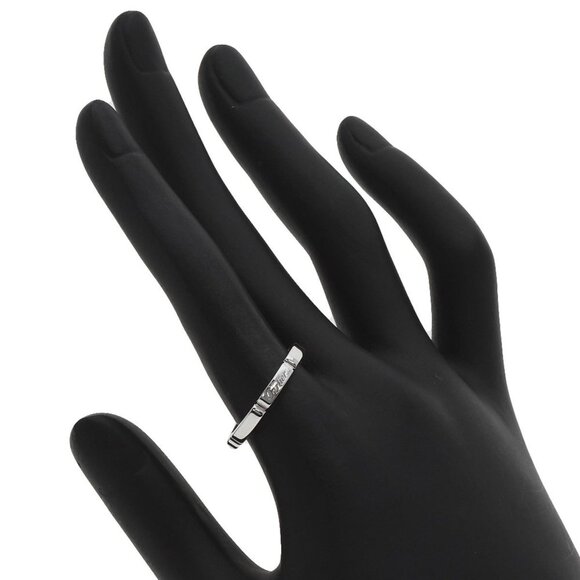 CARTIER 18k White Gold Ring #55 - Picture 6 of 9